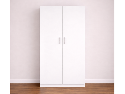 Pantry - 900mm Wide 2 Door White 