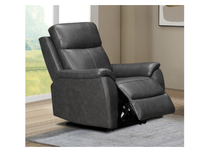 Tulsa Leather Electric Recliner