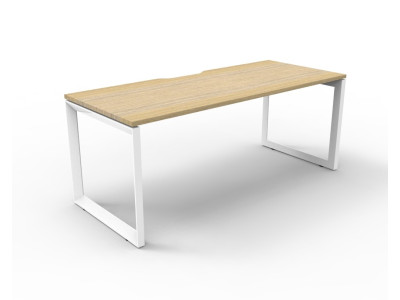 Infinity Single Sided Loop Leg Workstation - 1500mm