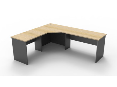 Corner Workstation - 2100mm x 1800mm x 600mm