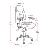 PU300 High Back PU Chair