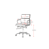 PU900M Medium Back Executive Chair