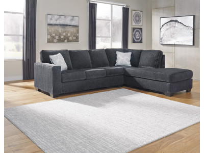 Bendigo RHF Chaise With 3 Seater - Slate
