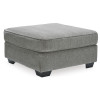 Bendigo Oversized Ottoman - Alloy