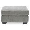 Bendigo Oversized Ottoman - Alloy