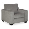 Bendigo 1 Seater Lounge - Alloy
