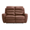Buffalo 2 Seater Electric Reclining Lounge - Mink