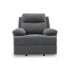 Bunbury 2 Seater + 2 Recliners Lounge Suite - Charcoal Bunbury 2 Seater + 2 Recliners Lounge Suite - Charcoal