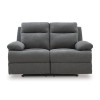 Bunbury 2 Seater + 2 Recliners Lounge Suite - Charcoal Bunbury 2 Seater + 2 Recliners Lounge Suite - Charcoal