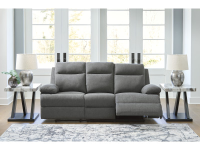 Bunbury 3 Seater Recliner - Charcoal