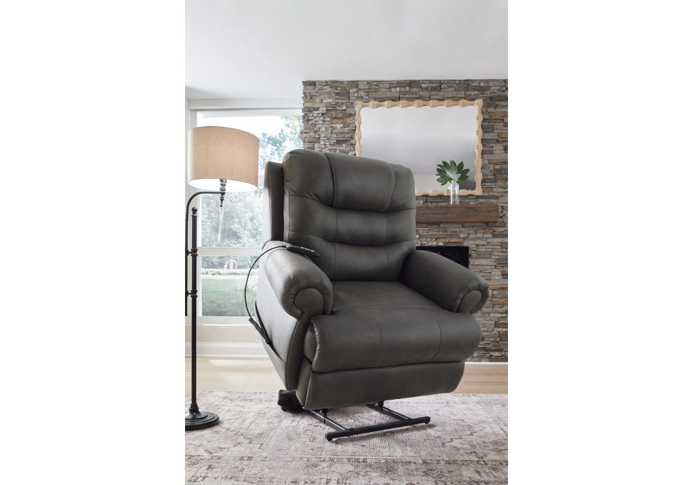 Dalby Power Lift Recliner with Heat & Massage - Granite Dalby Power Lift Recliner with Heat & Massage - Granite