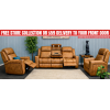 Wrangler Electric 3 Seater + 2 Recliners Home Theatre Suite 