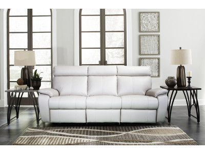 Roma Leather Electric 3 Seater Recliner