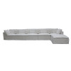 York Chaise Lounge Suite + Ottoman