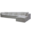 York Chaise Lounge Suite + Ottoman