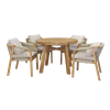 Diablo 5pce Outdoor Dining Suite