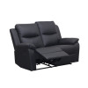 Millthorpe Leather 2 Seater Reclining Lounge