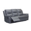 Millthorpe Leather 3 Seater Reclining Lounge