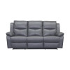 Millthorpe Leather 3 Seater Reclining Lounge