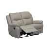 Millthorpe Leather 2 Seater Reclining Lounge
