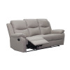 Millthorpe Leather 3 Seater Reclining Lounge
