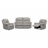 Millthorpe Leather 2 Seater + 2 Recliners Lounge Suite