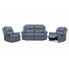 Millthorpe Leather 2 Seater + 2 Recliners Lounge Suite