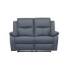 Millthorpe Leather 2 Seater Reclining Lounge