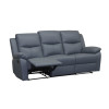 Millthorpe Leather 3 Seater Reclining Lounge