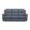 Millthorpe Leather 3 Seater Reclining Lounge