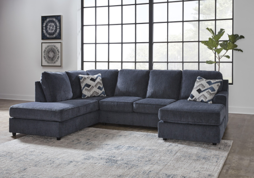 Oliver 4 Seater Dual Chaise Suite