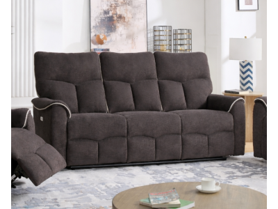 Renmark 3 Seater Electric Reclining Lounge
