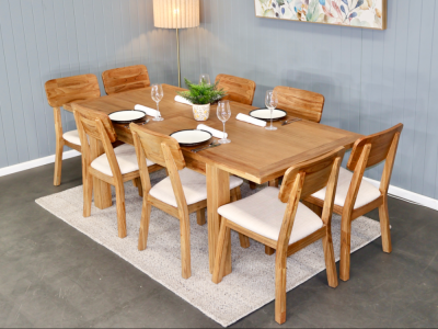 Rozelle 9pce Extension Dining Suite