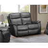 Tulsa Leather 2 Seater Electric Reclining Lounge