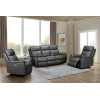 Tulsa Leather 3 Seater + 2 Electric Recliners Lounge Suite	