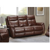 Tulsa Leather 3 Seater Electric Reclining Lounge