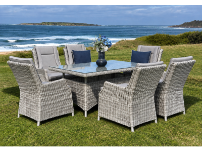 Worcester 7pce Outdoor Dining Suite