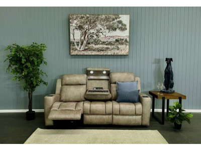 Wrangler  Electric 3 Seater Home Theatre sofa 